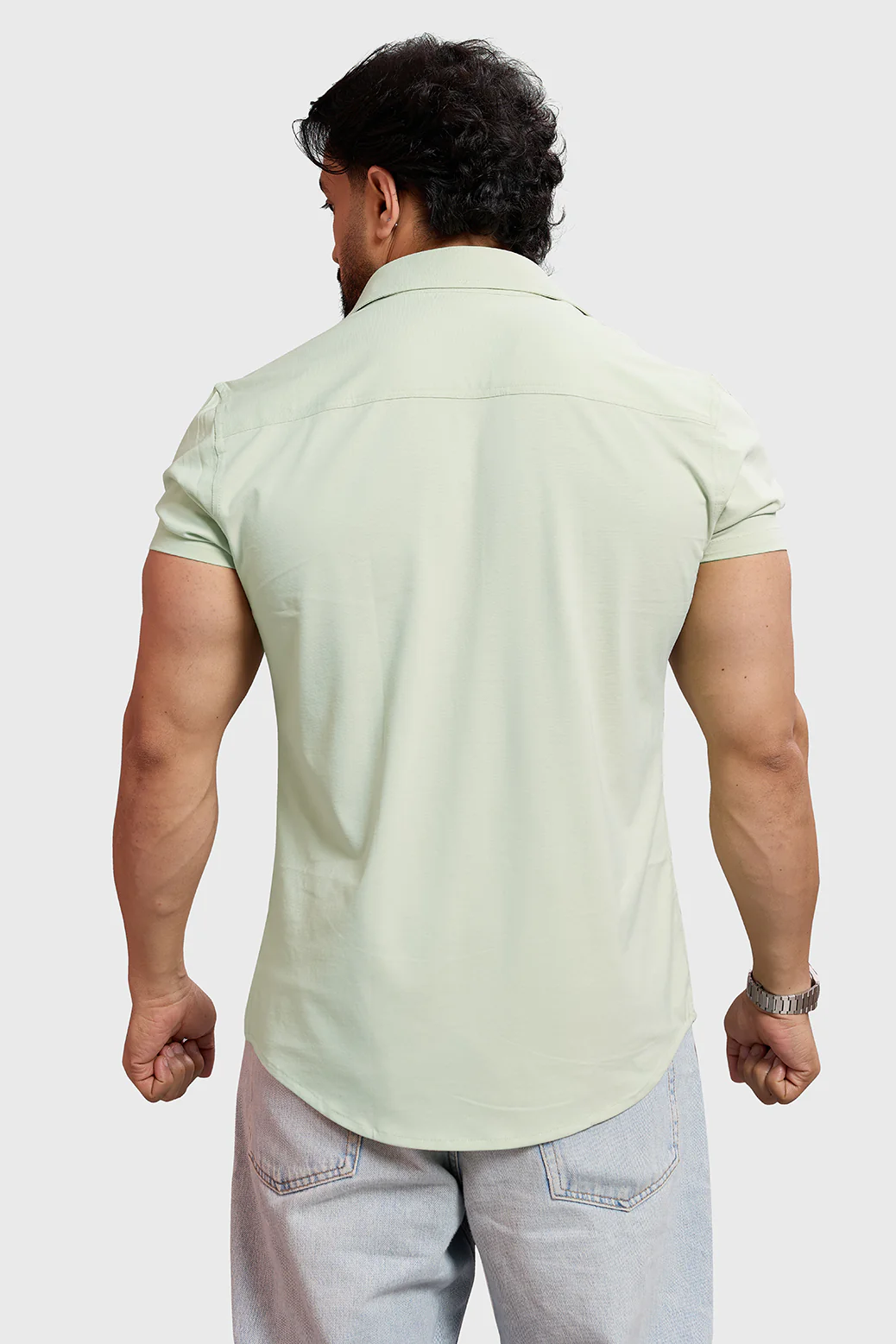 Aero Shirt Light Green - Image 5