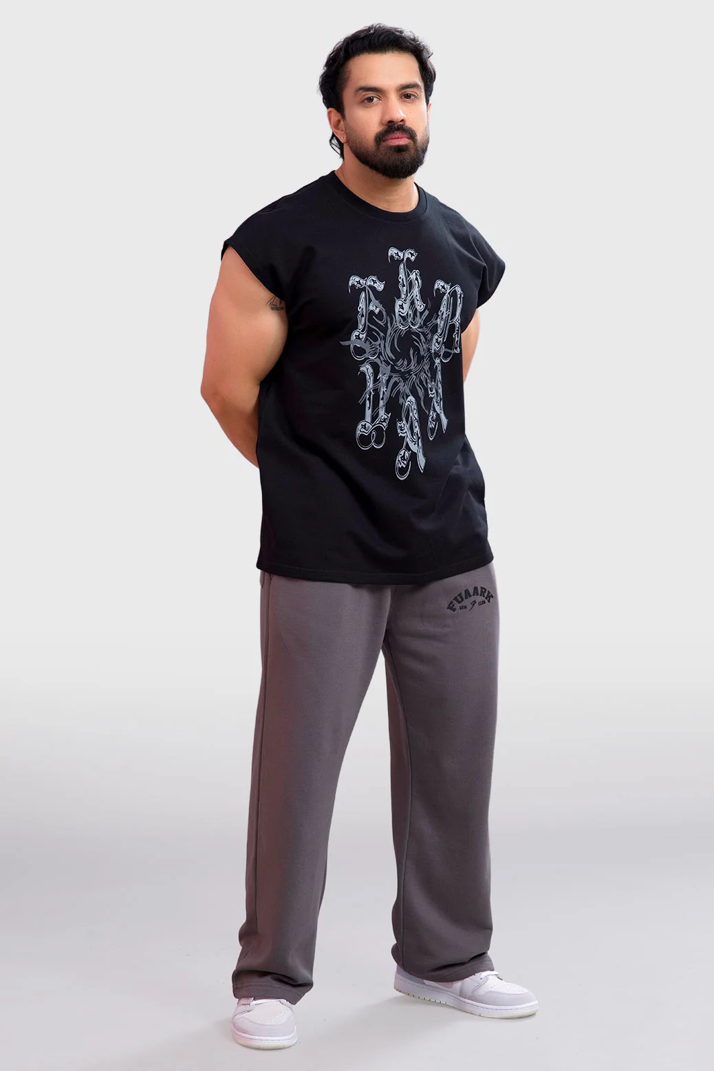 Ash Capsleeves Tank Black - Image 2