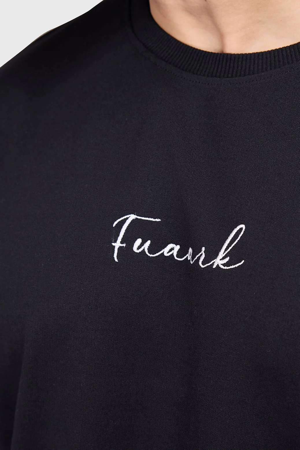 Bold Oversized T-shirt Black - Image 3