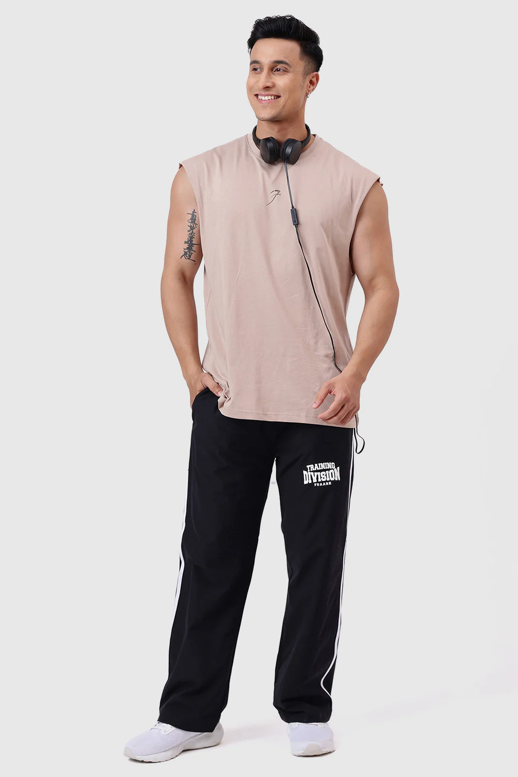 Brisk Capsleeves T-shirt Beige - Image 2