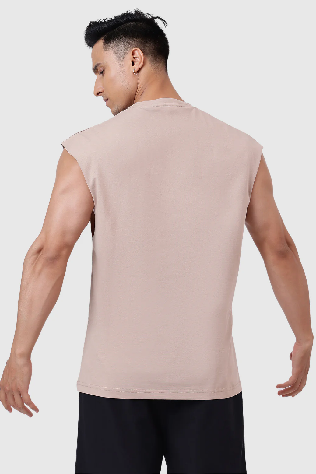 Brisk Capsleeves T-shirt Beige - Image 5