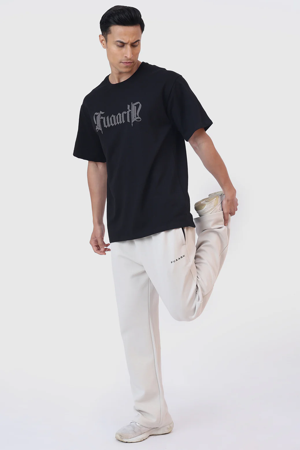 Brookline Oversized T-shirt Black - Image 4