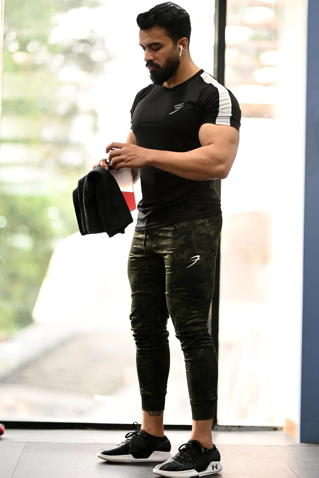 Camo Joggers Green - Image 4