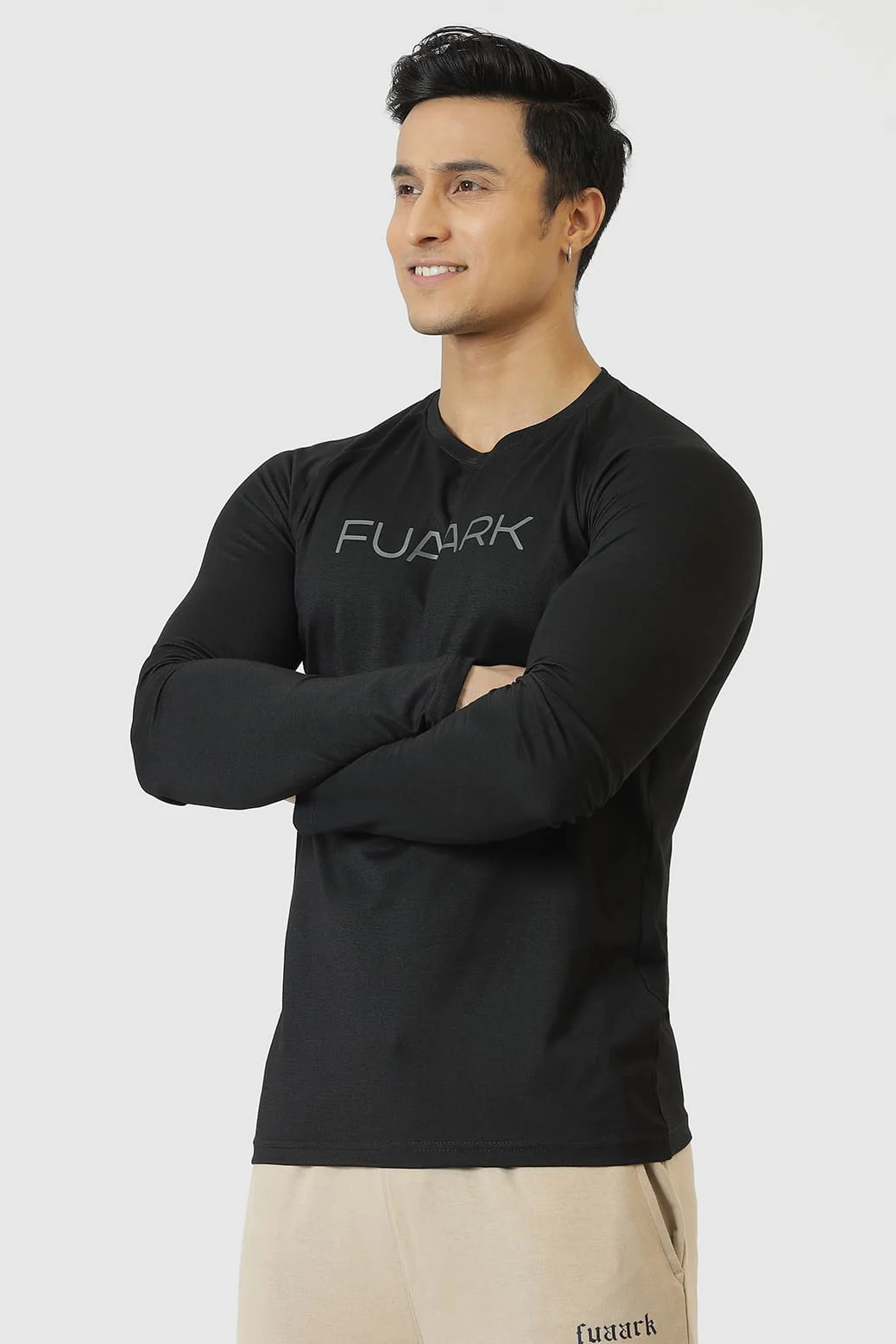 Chase Full Sleeves T-shirt Black - Image 6