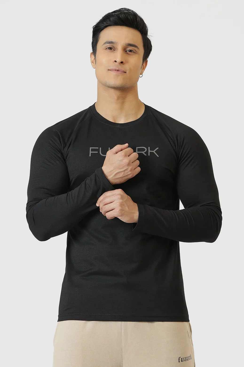 Chase Full Sleeves T-shirt Black - Image 8