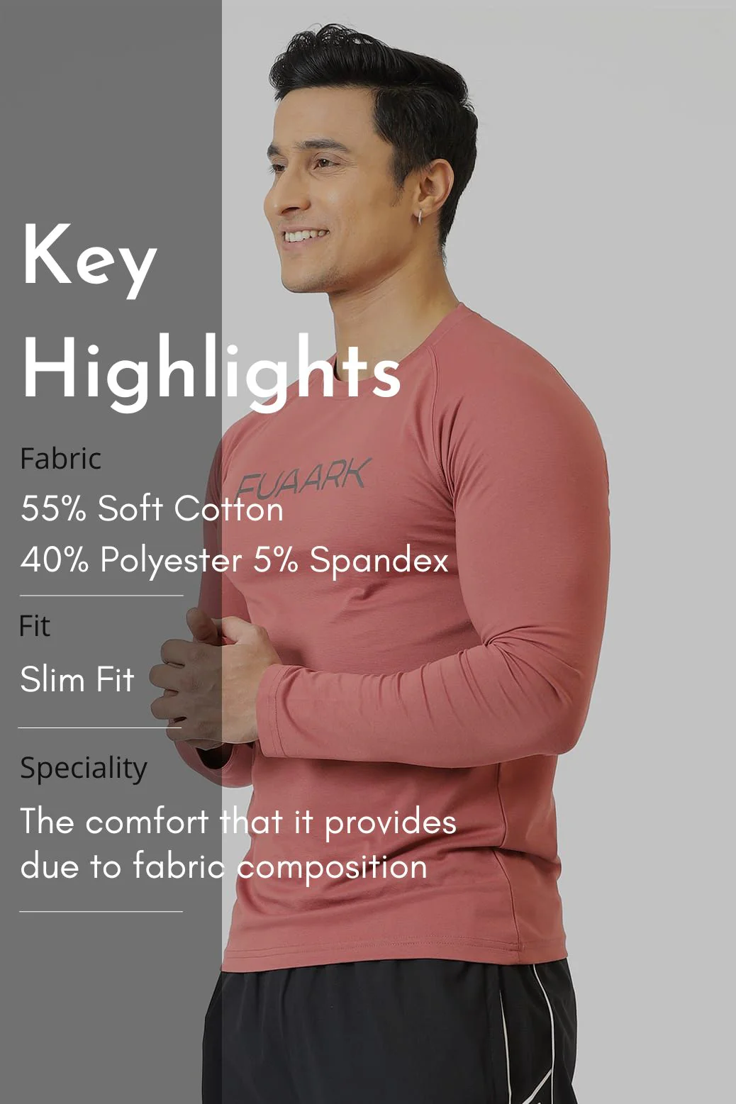 Chase Full Sleeves T-shirt Cranberry - Image 9