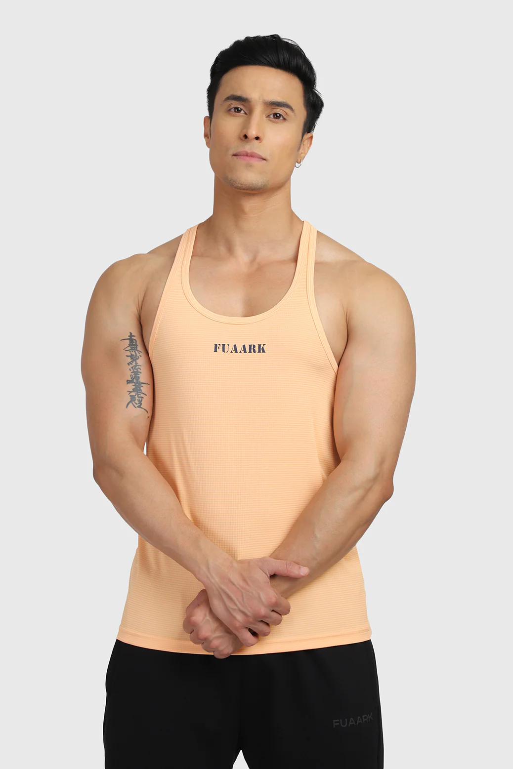 Checks Stringer Peach - Image 2