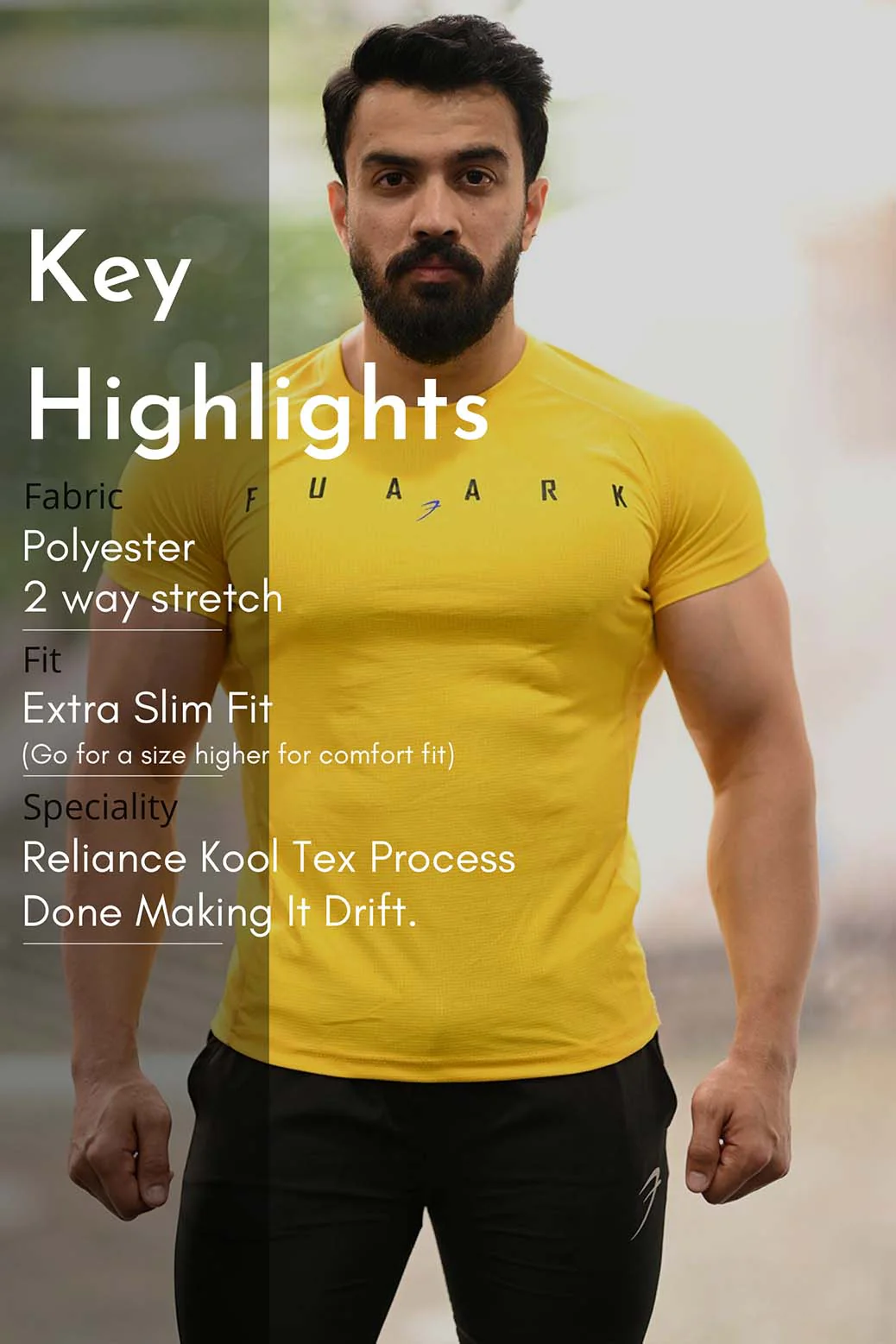 Checks T-shirt Yellow - Image 7