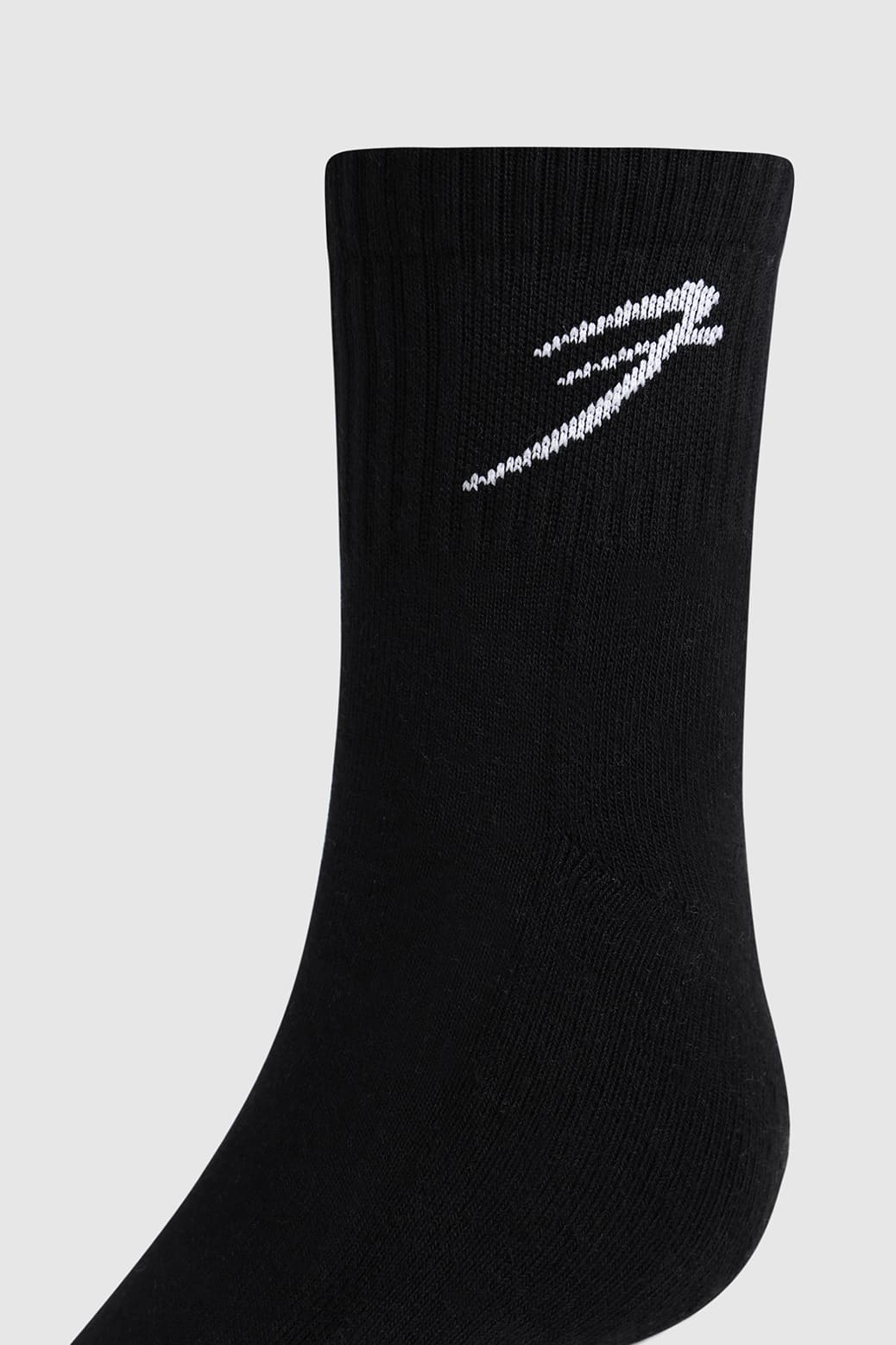 Classic Quarter Socks Black - Image 3