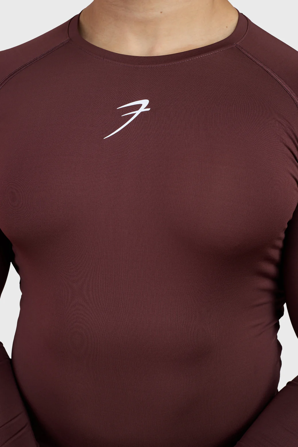 Compression Fullsleeves T-shirt Brown - Image 3