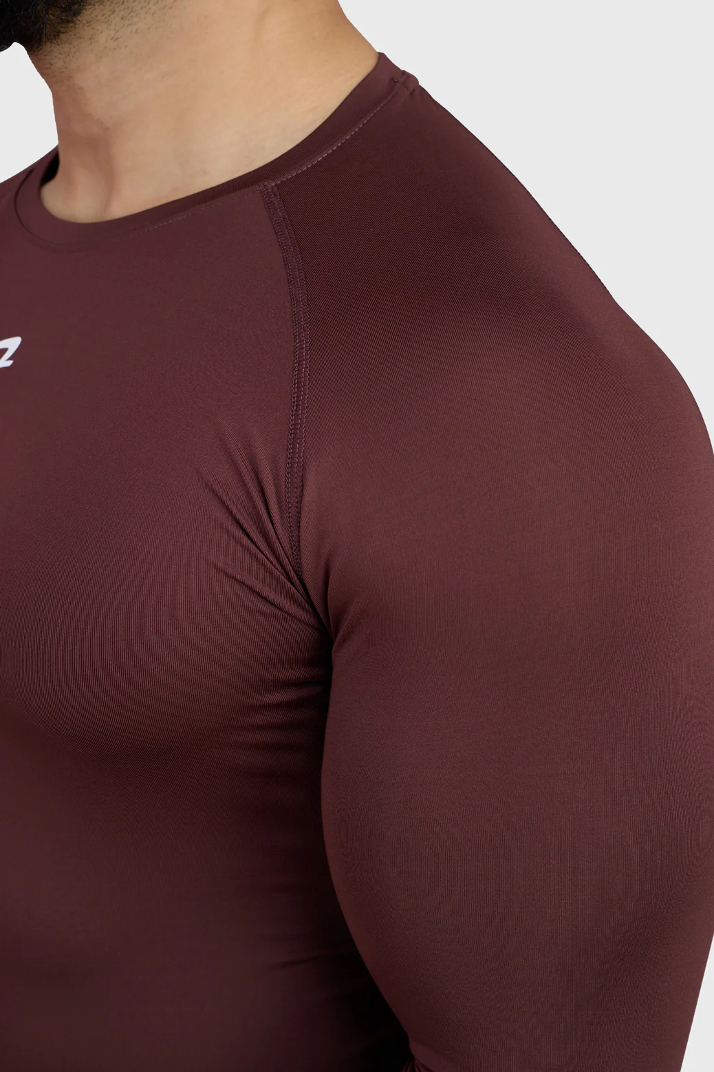 Compression Fullsleeves T-shirt Brown - Image 4