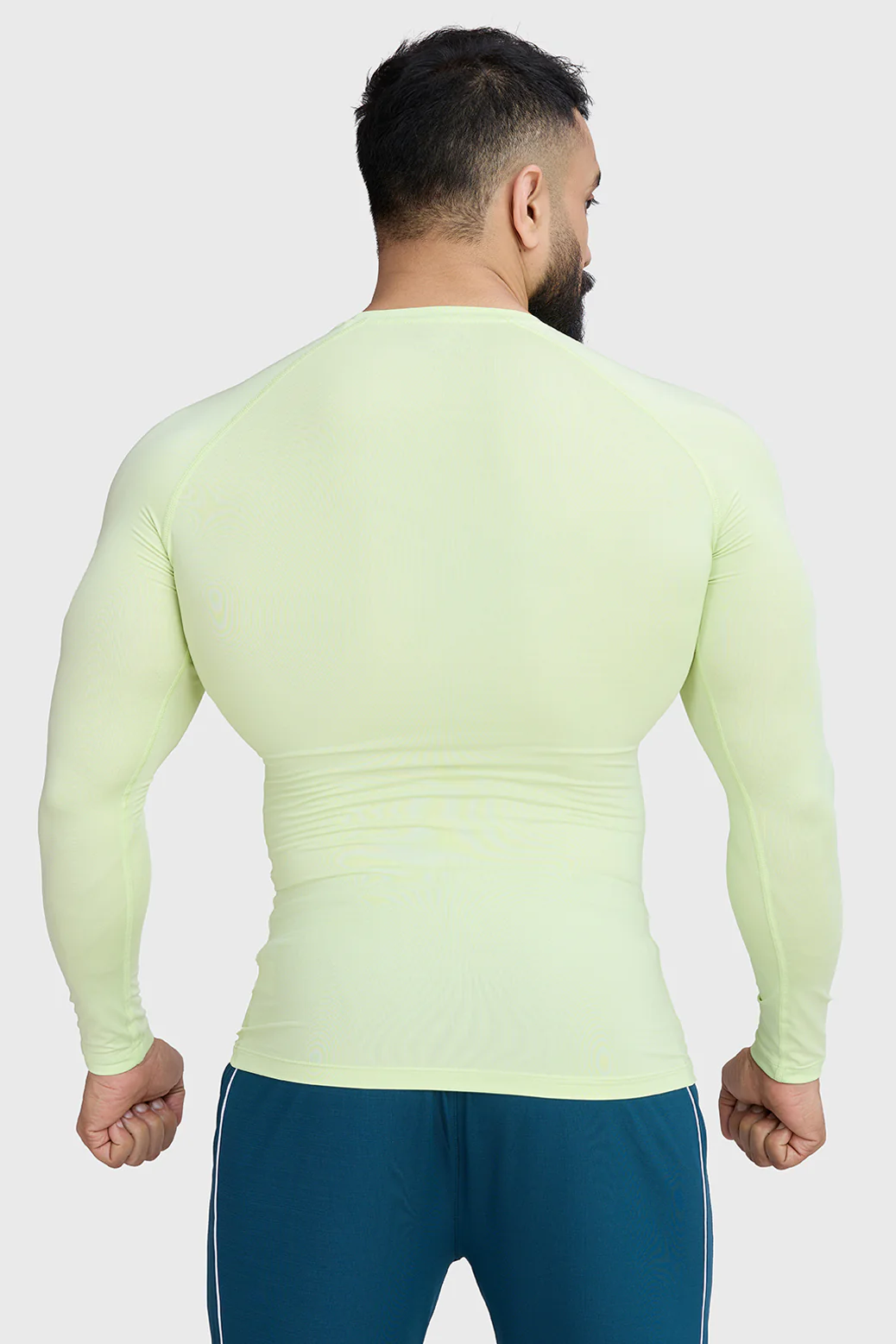 Compression Fullsleeves T-shirt Lime - Image 4