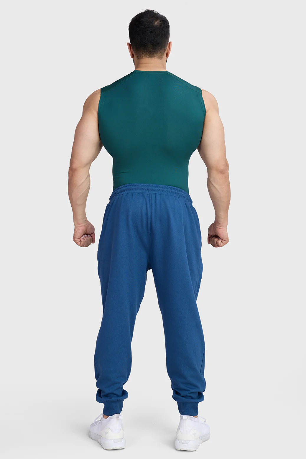 Compression Sleeveless Tank Emerald Green - Image 6