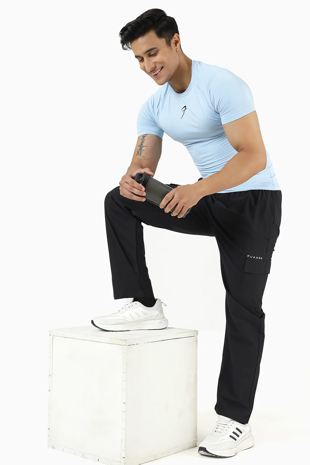 Compression T-shirt Glacial Blue - Image 2