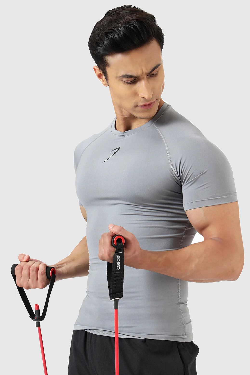 Compression T-shirt Sea Grey - Image 5
