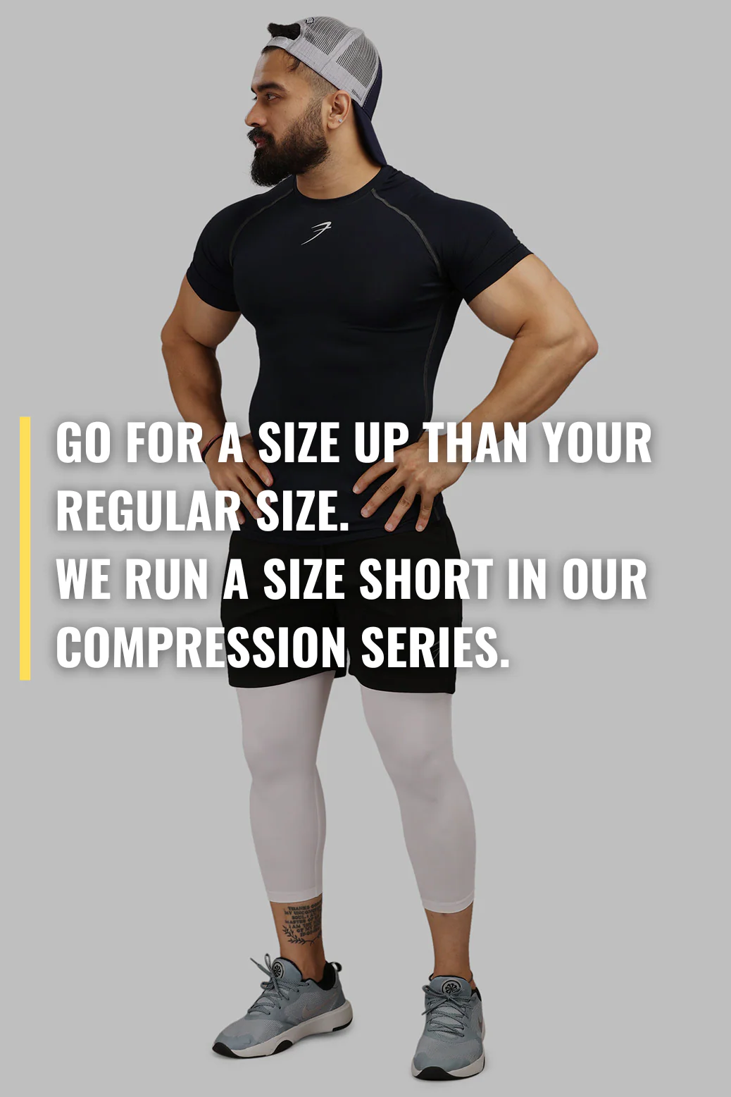 Compression T-shirt Navy - Image 2