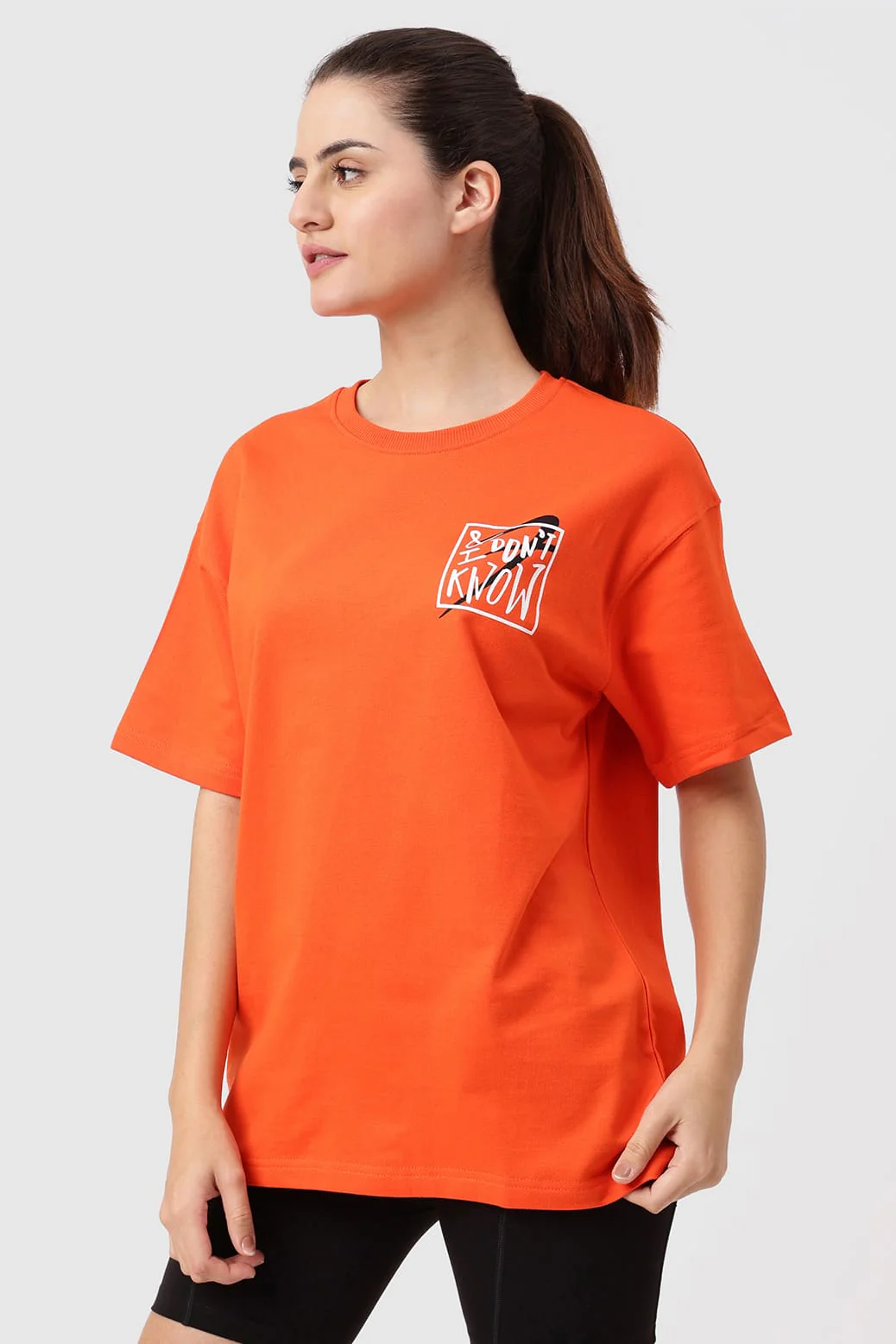 Dapper Oversized T-shirt Orange - Image 5