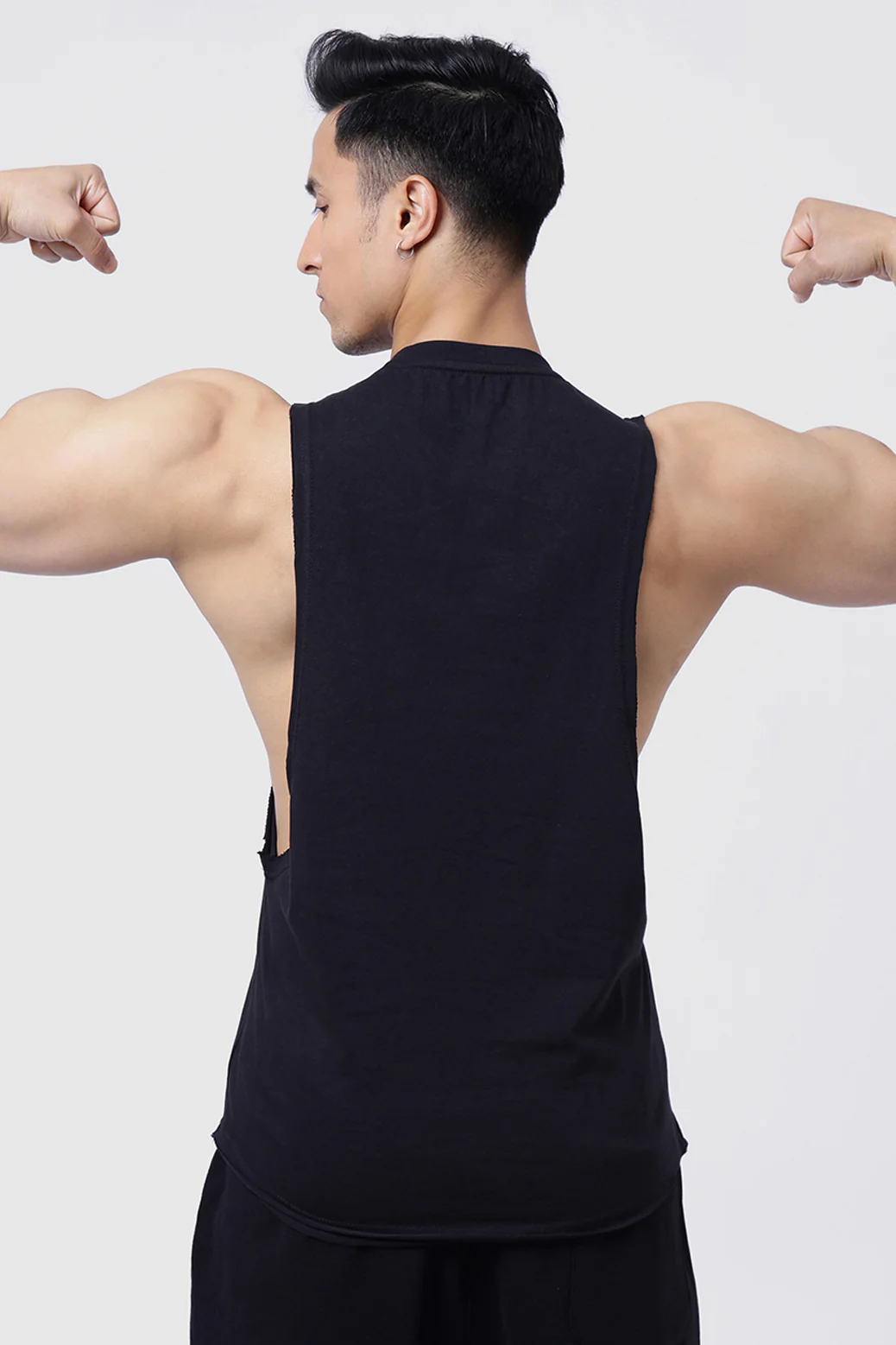 Drift Deep Arm Tank Black - Image 4