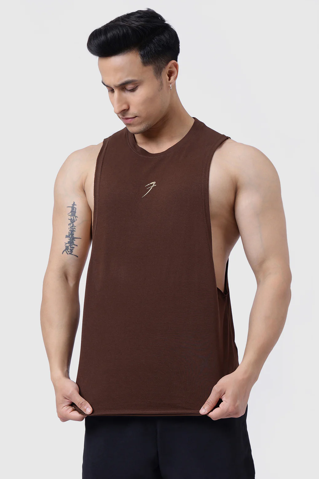 Drift Deep Arm Tank Coffee