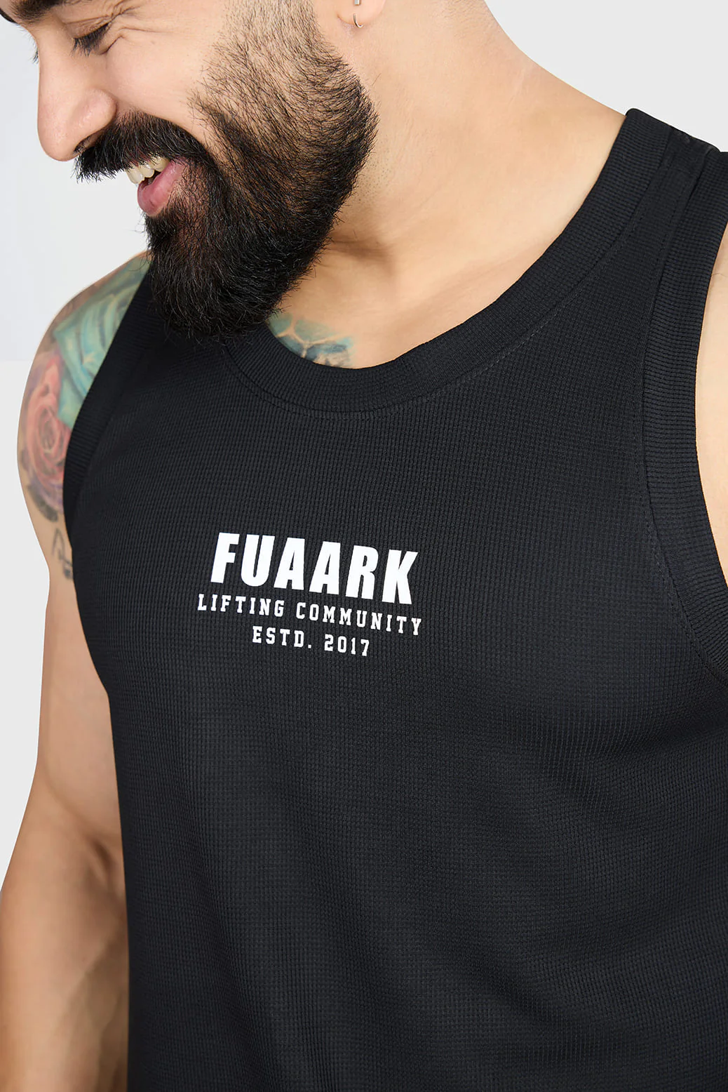 Drip Oversized Tank Black - Image 3