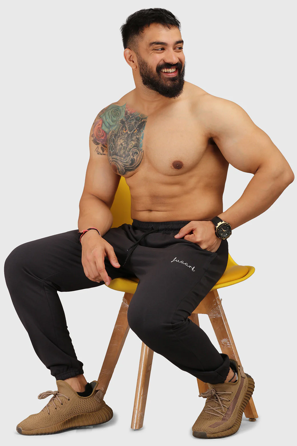 Fall Regular Sports Joggers Grey - Image 6