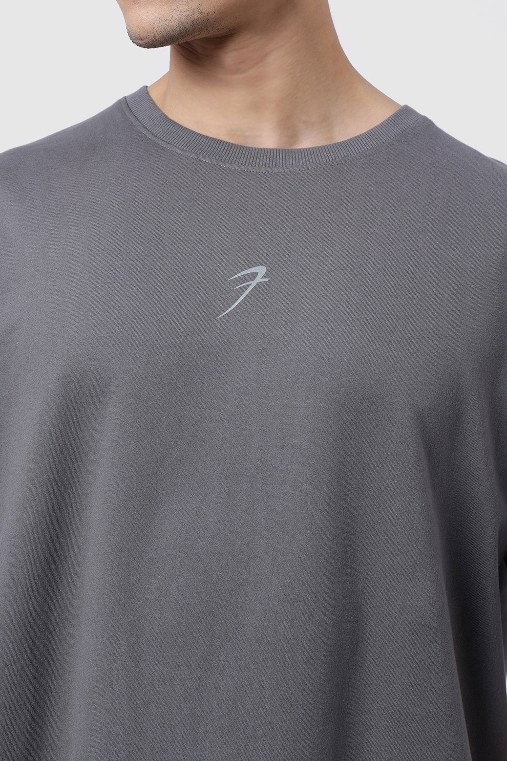 Fortitude Oversized T-shirt Dark Grey - Image 5