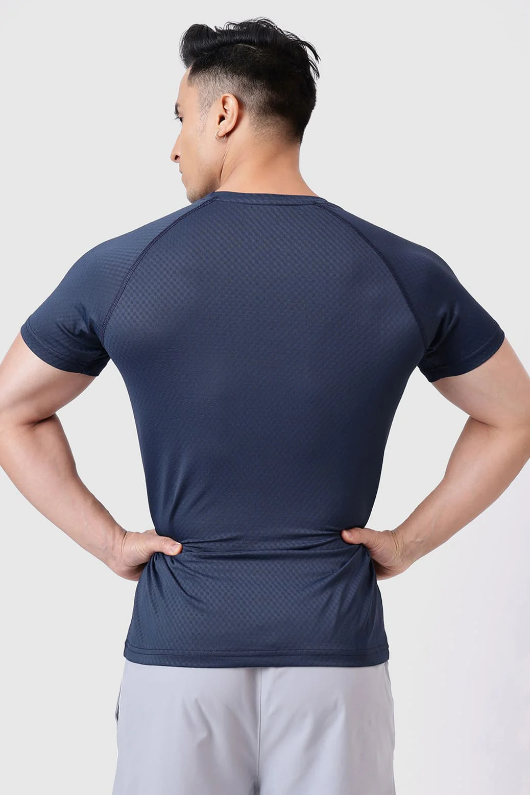 Grain T-shirt Navy - Image 6
