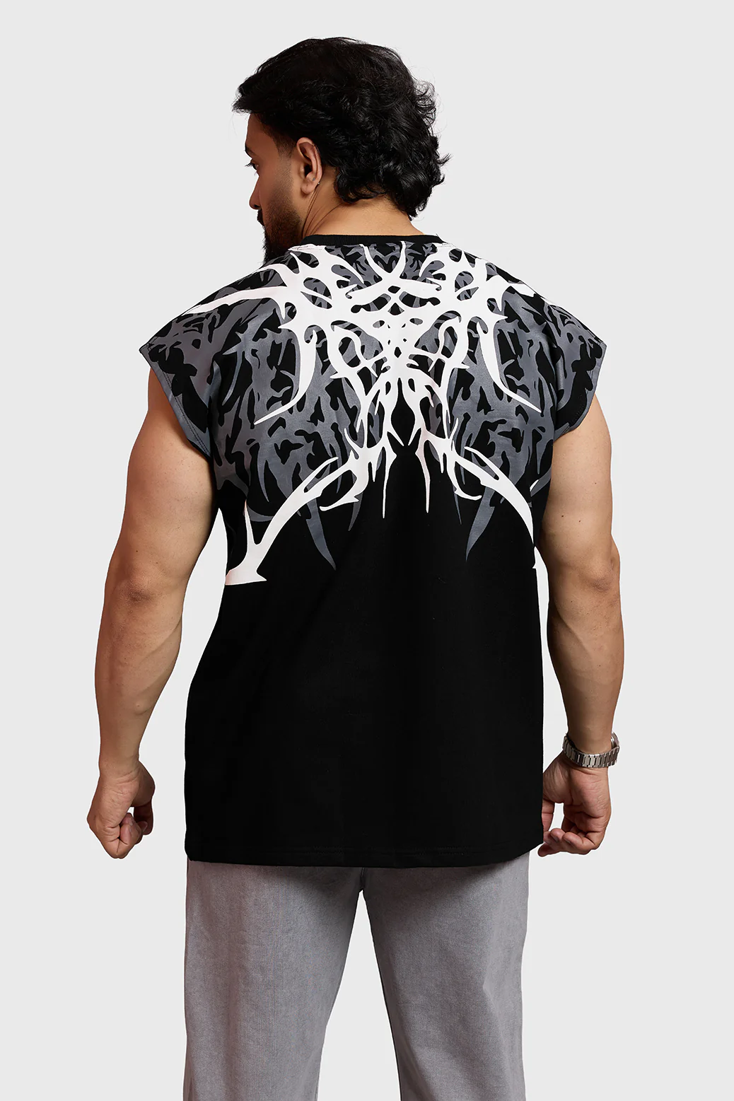 Grim Capsleeve Tank Black - Image 6