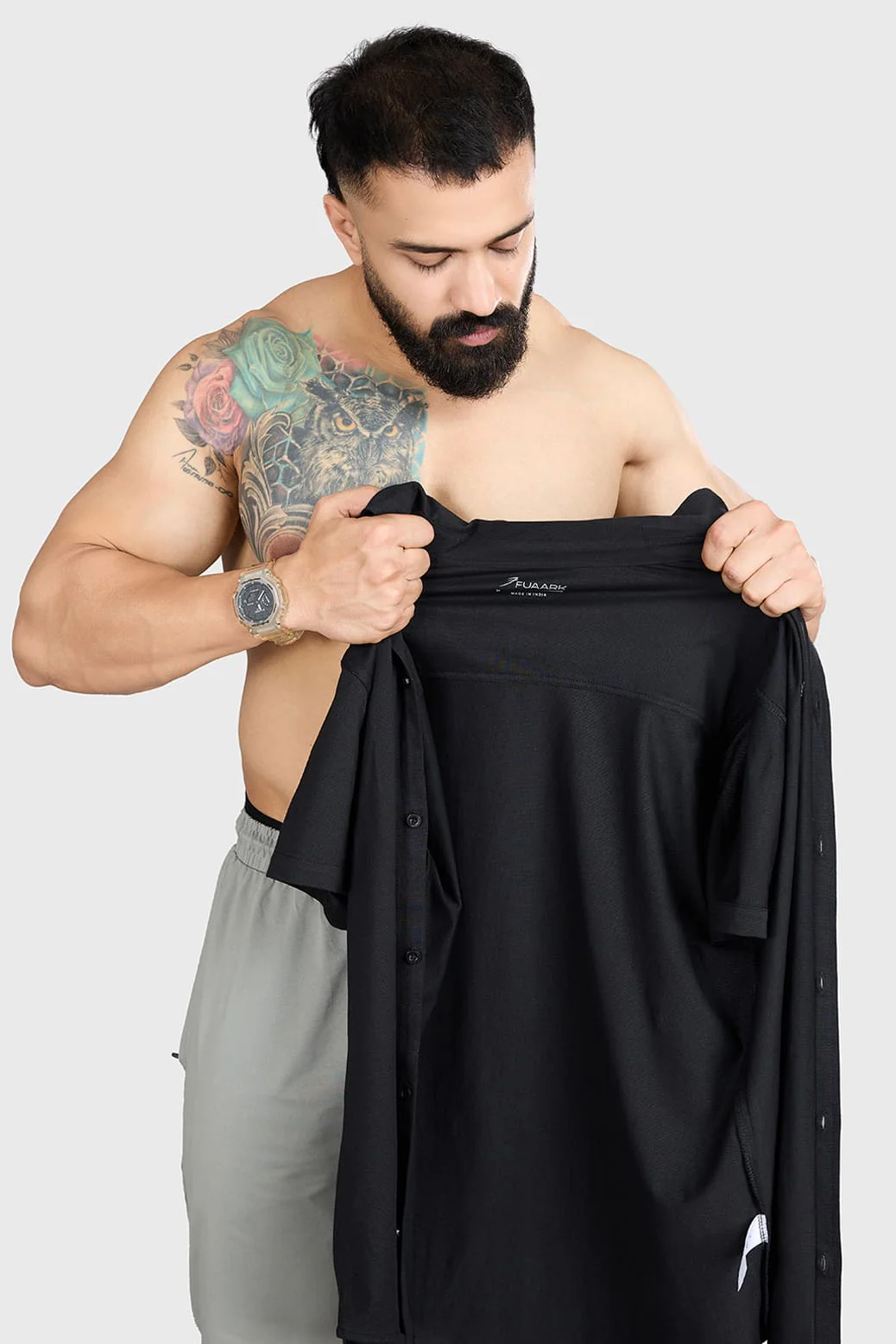 Aero Shirt Black - Image 8