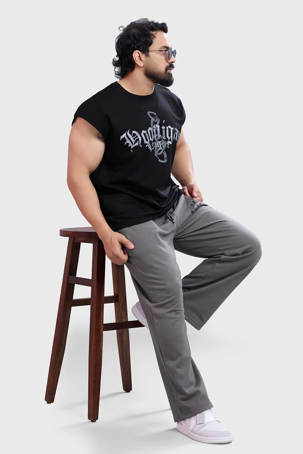 Hoonigans Capsleeves Tank Black - Image 2