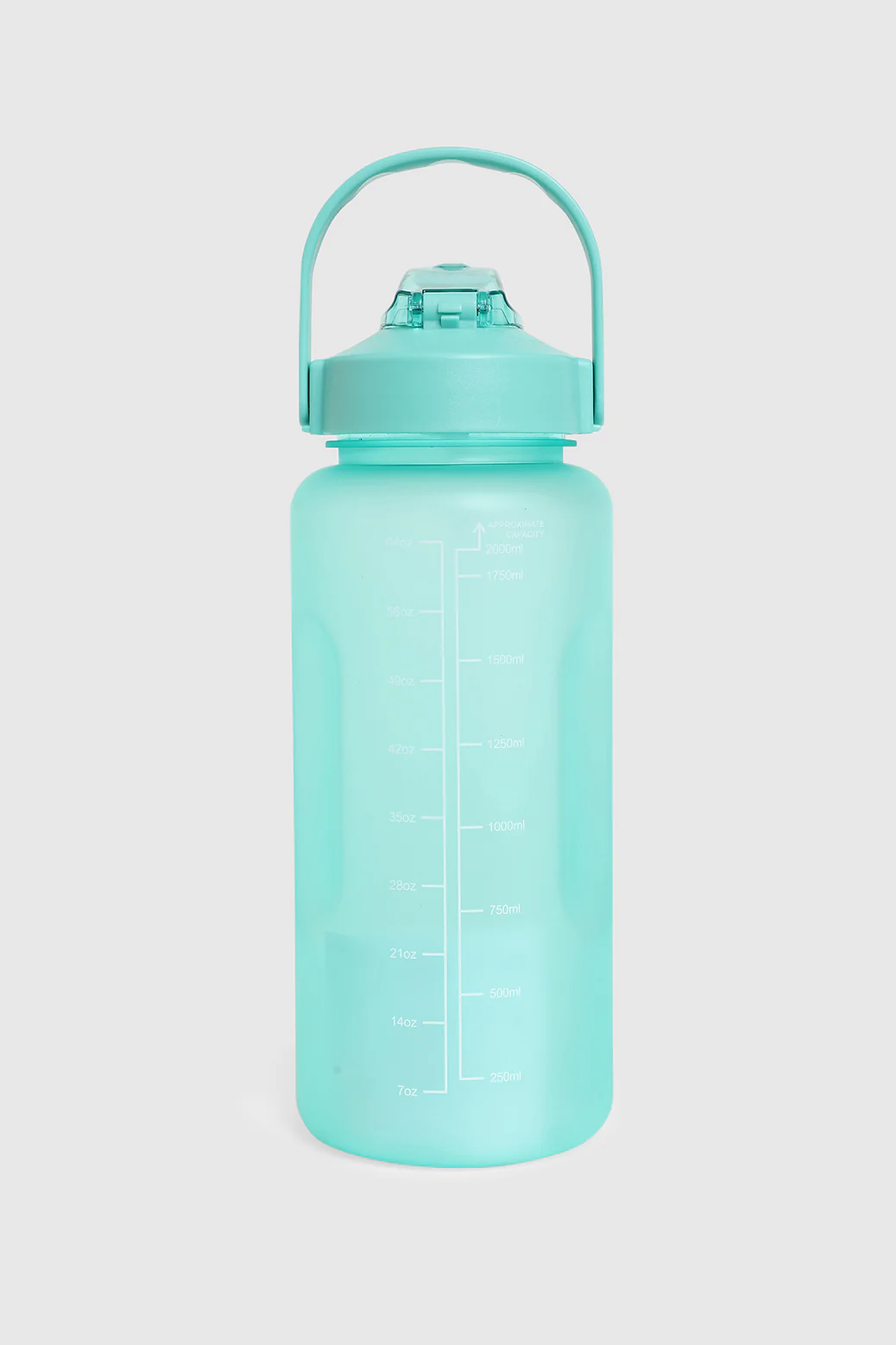 Hydrate 2 Ltr Gallon Bottle Light Green - Image 5