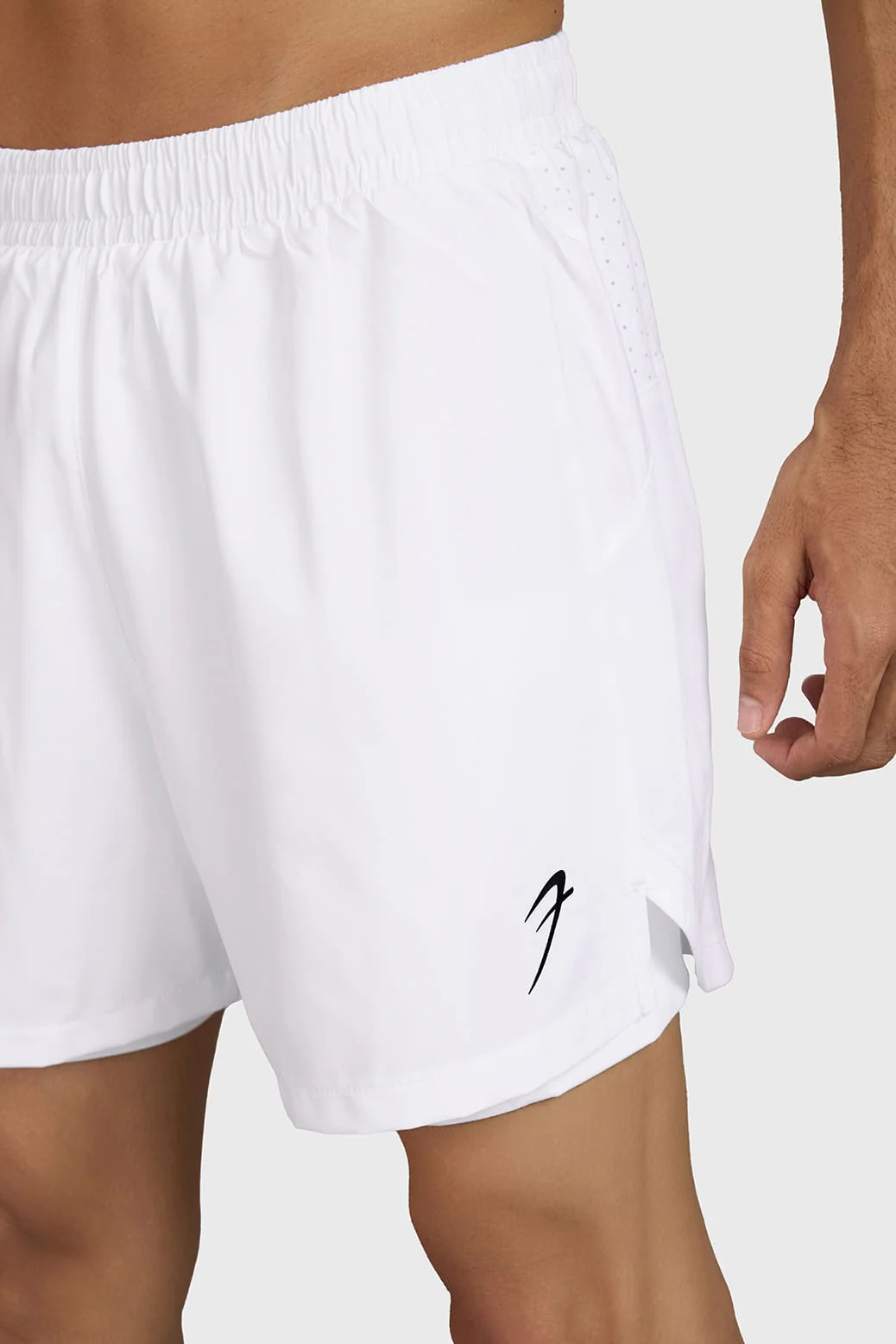 Hyper 5" Running Short White - Image 4