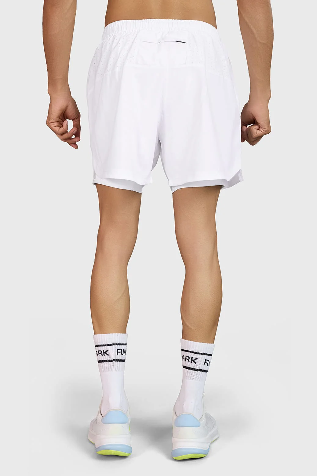 Hyper 5" Running Short White - Image 6