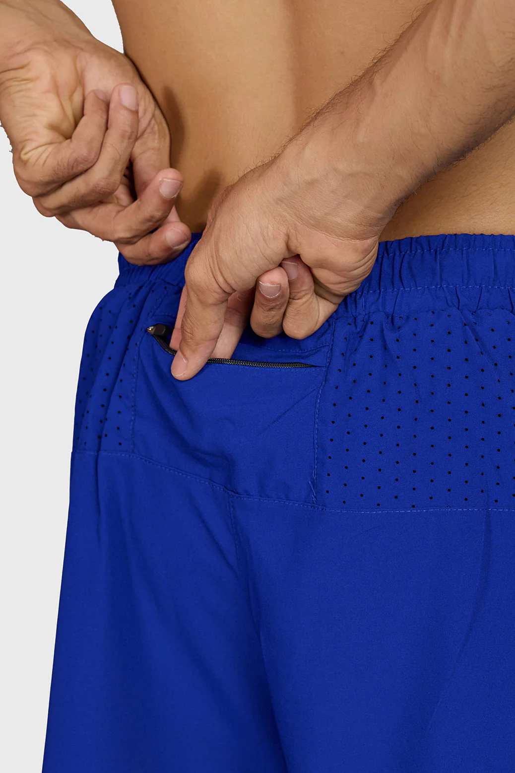 Hyper 5" Running Shorts Blue - Image 3