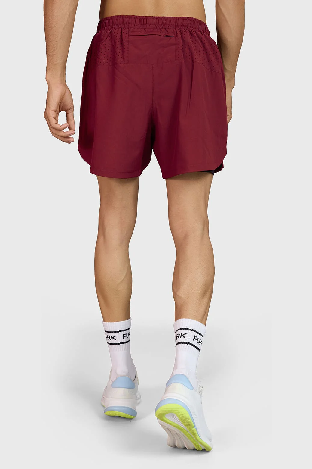 Hyper 5" Running  Shorts Maroon - Image 6