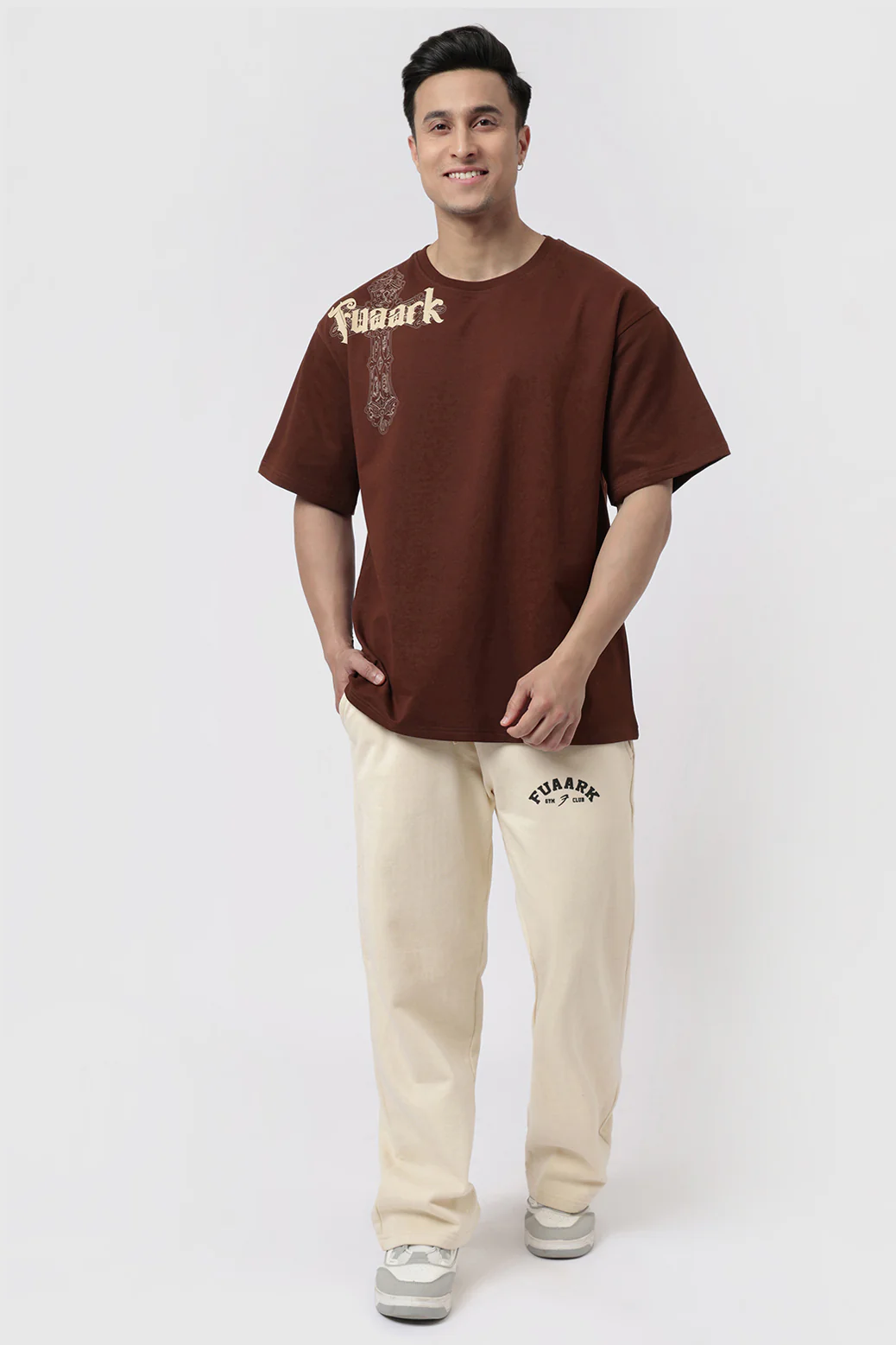 Laidback Relaxed Pants Beige - Image 2