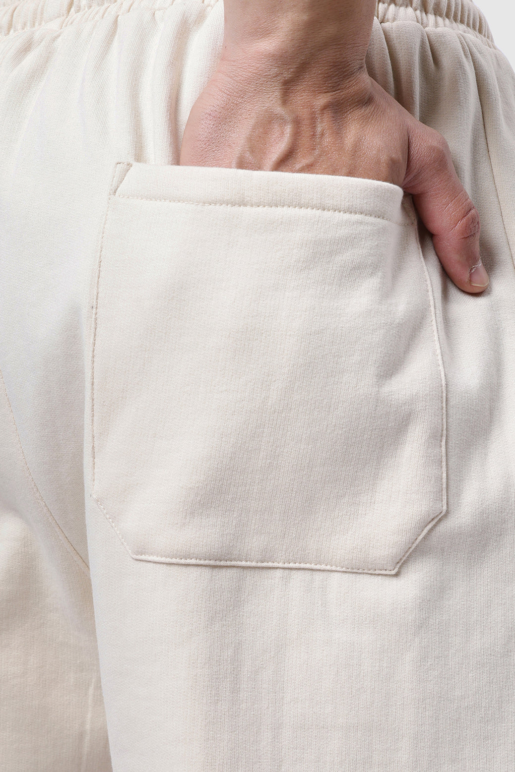 Laidback Relaxed Pants Beige - Image 5