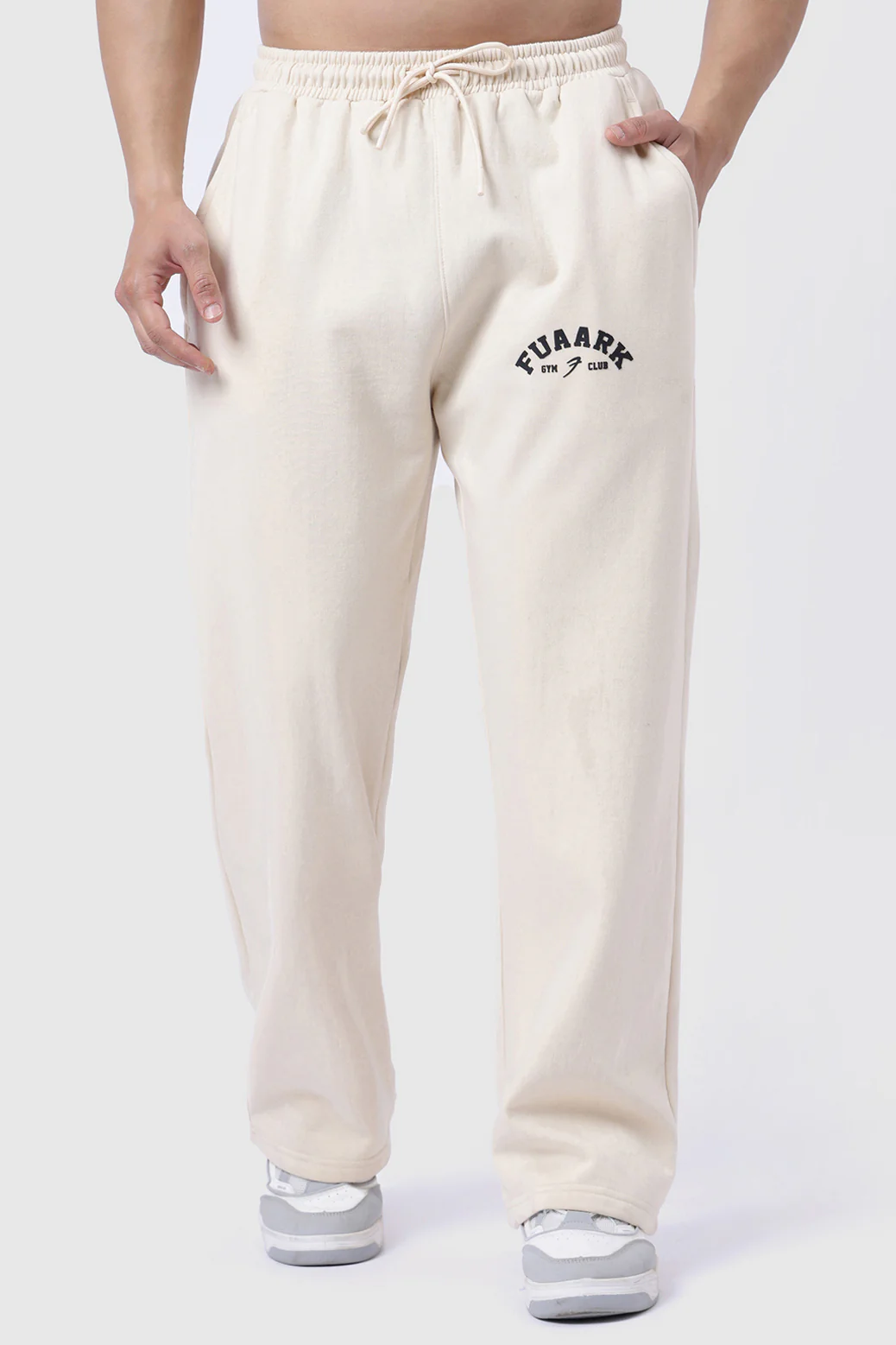 Laidback Relaxed Pants Beige - Image 6
