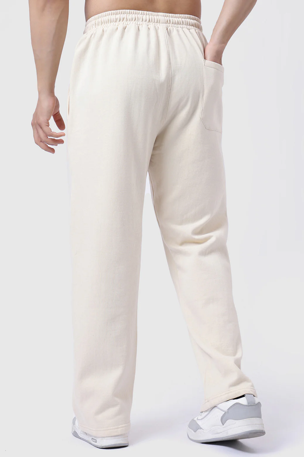 Laidback Relaxed Pants Beige - Image 7