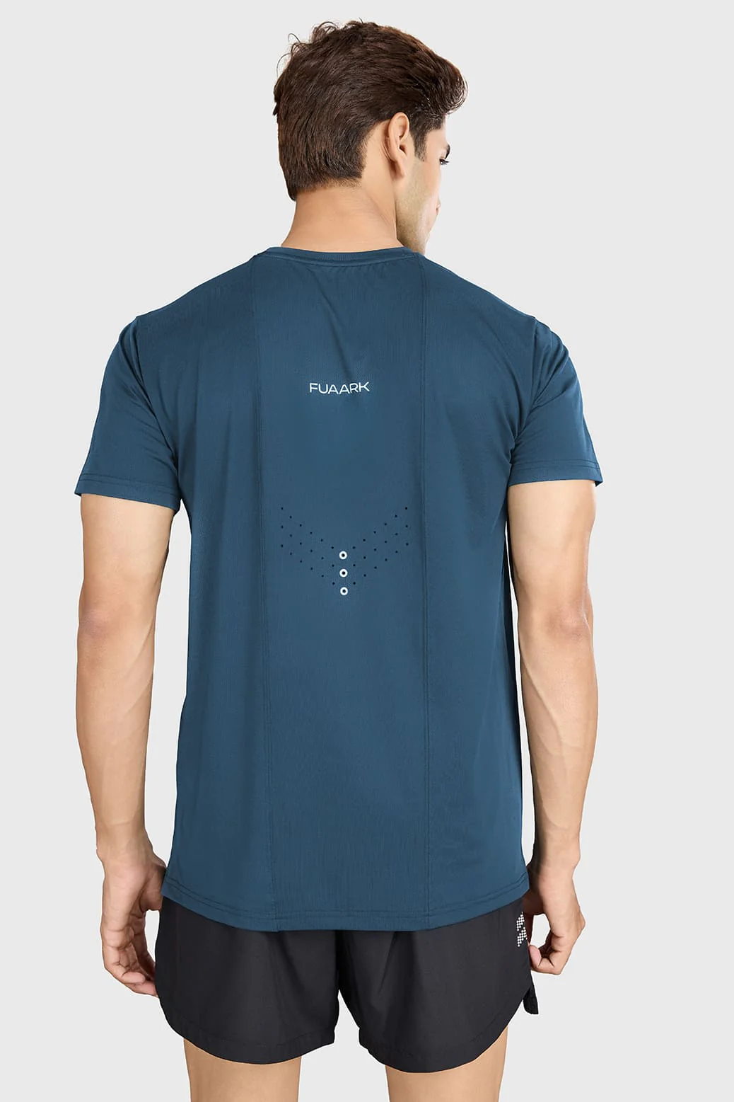 Laser Cut Running T-shirt Orion Blue - Image 6