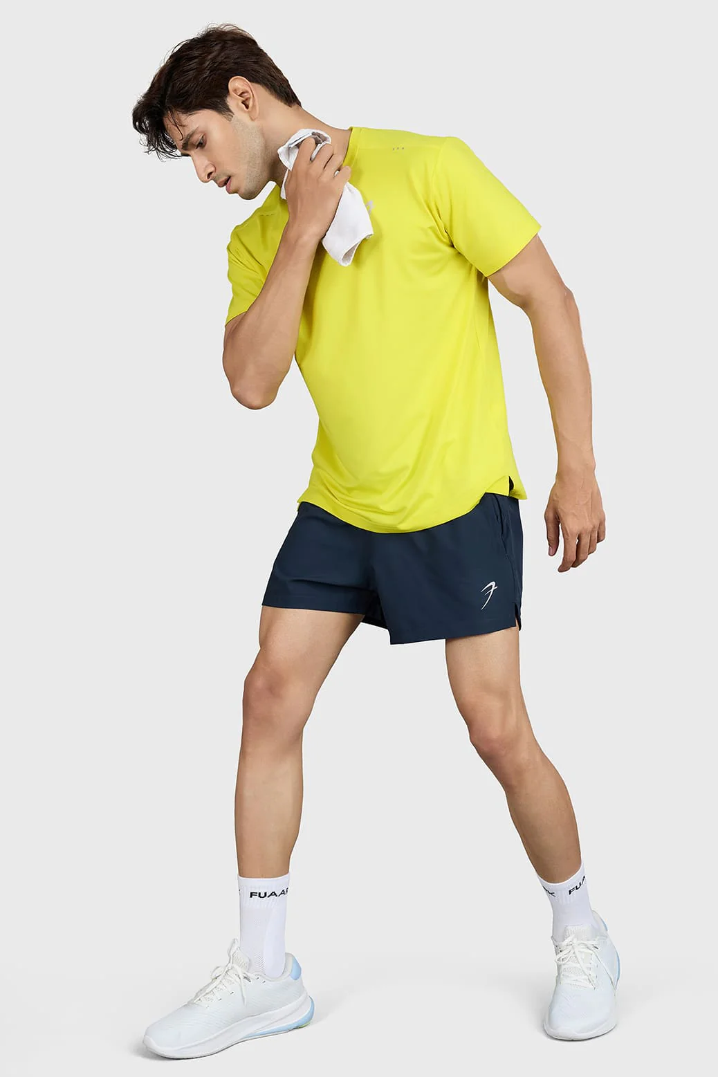 Laser Cut Running T-shirt Yellow - Image 2