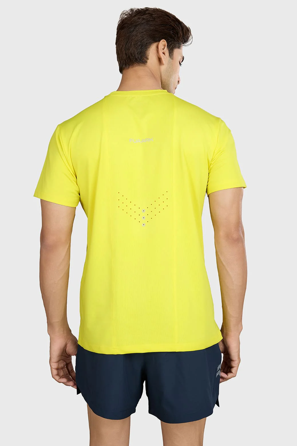 Laser Cut Running T-shirt Yellow - Image 6