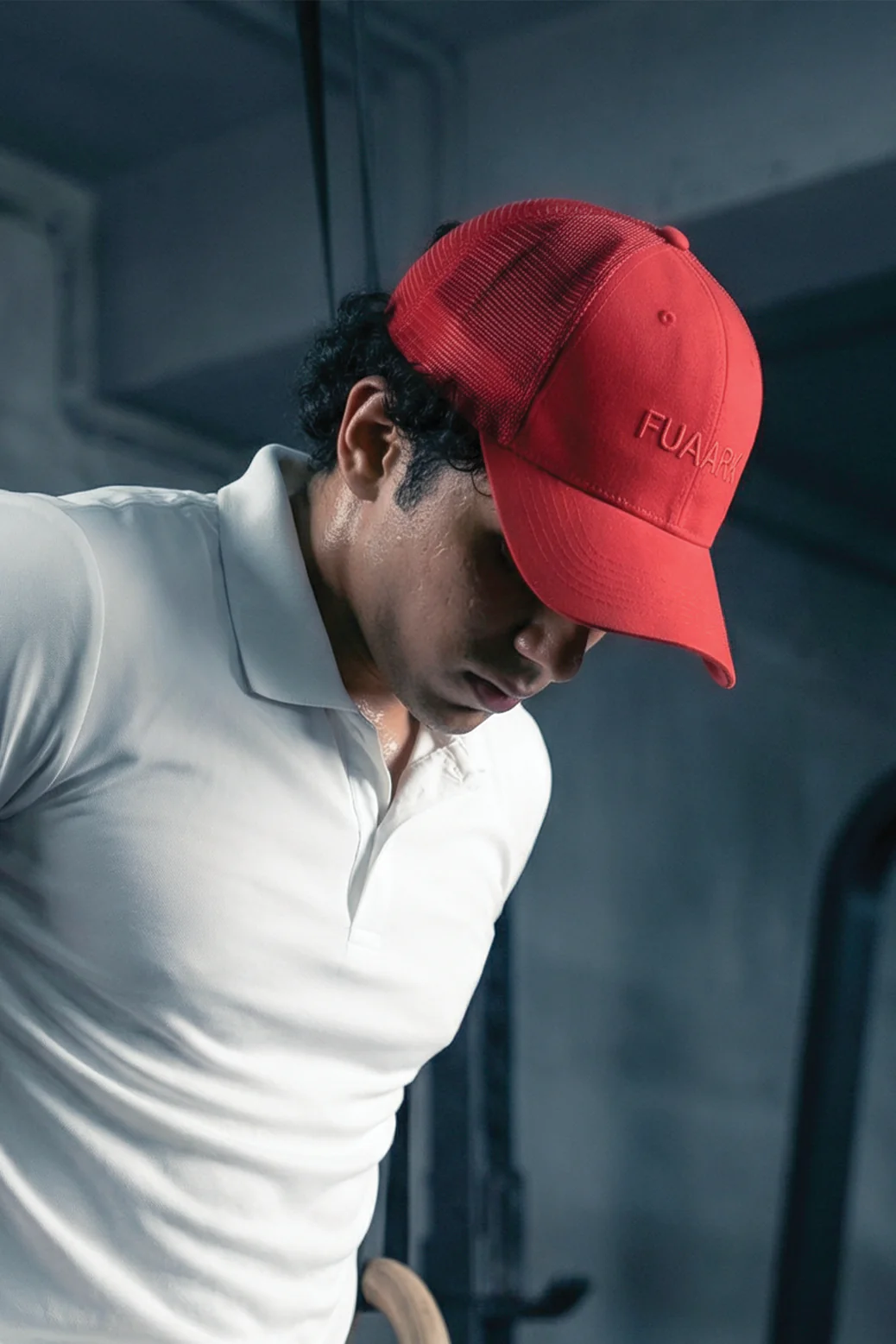 Legacy Trucker Cap Red - Image 2