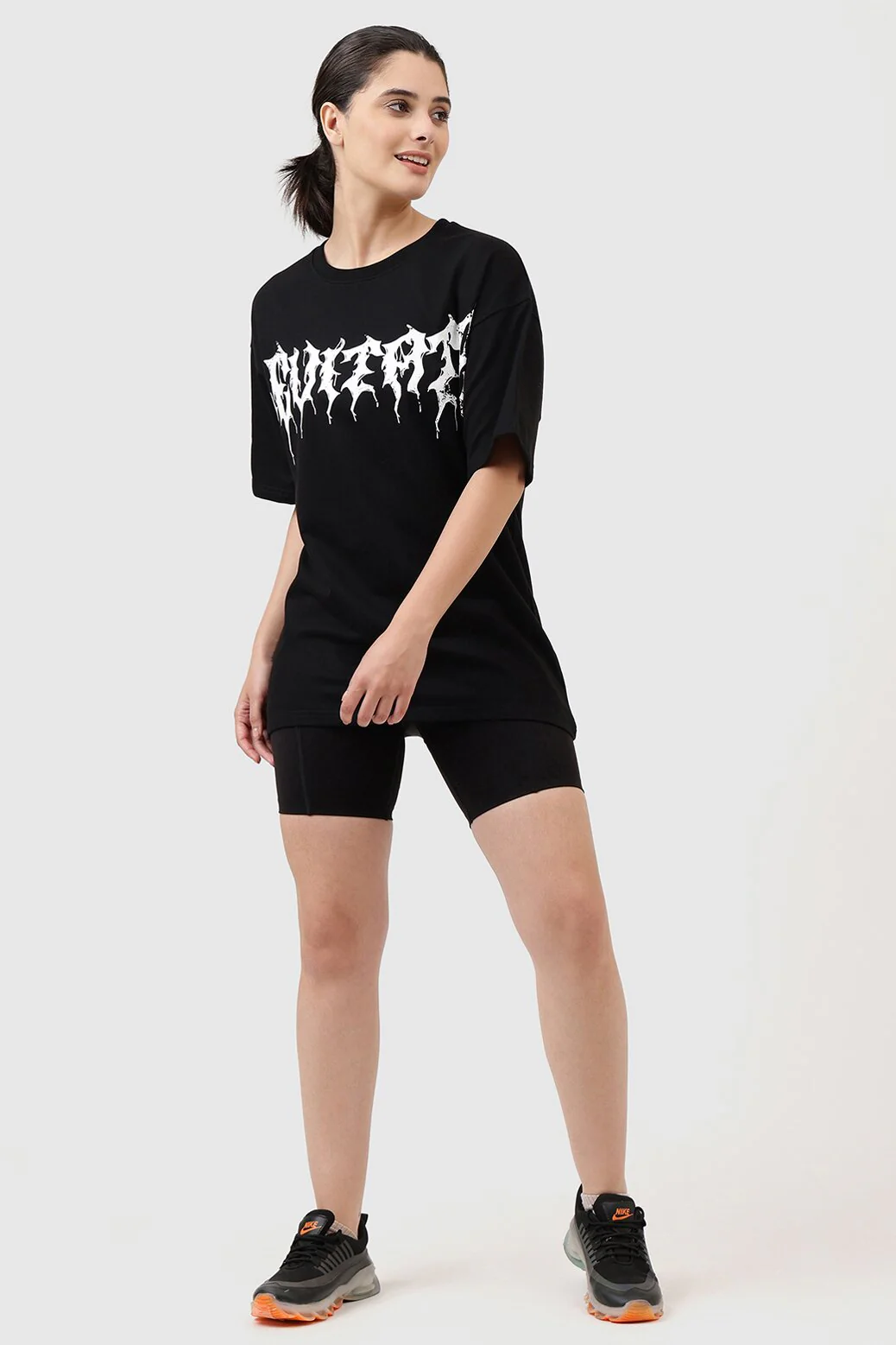 Levitate Oversized T-shirt Black - Image 2