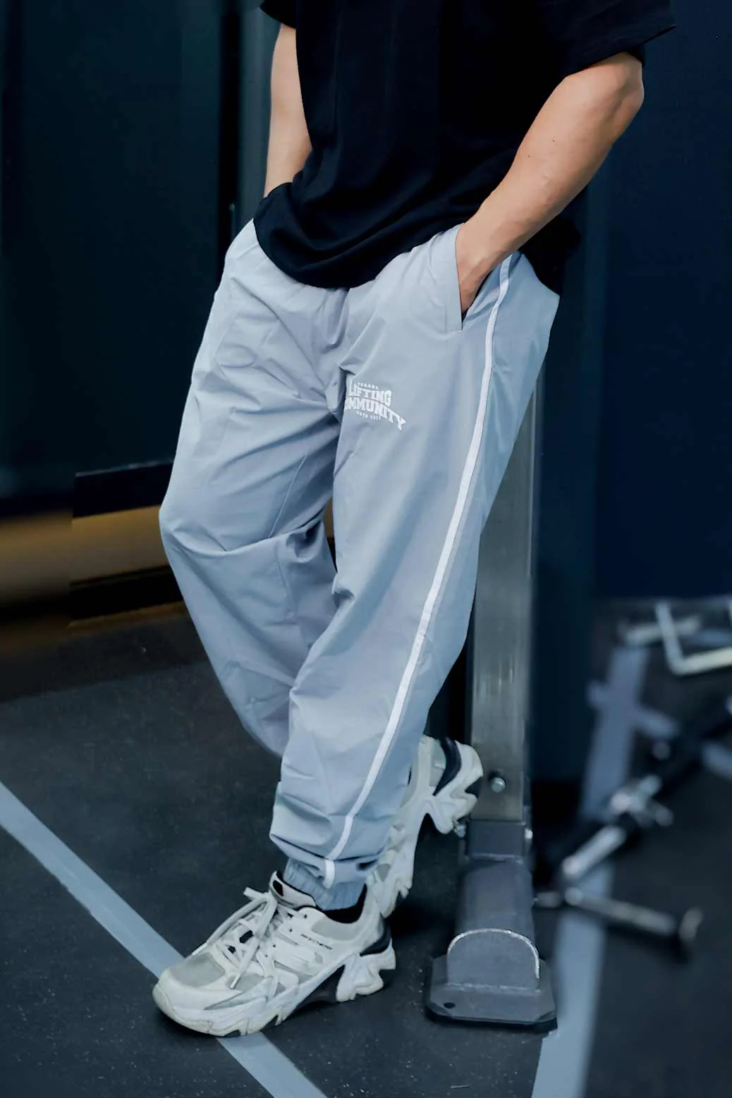 Lifting Community Joggers Light Grey