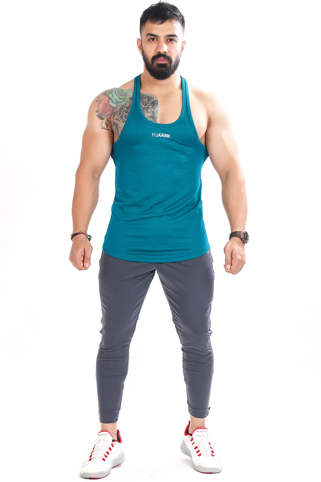 Mesh Stringer Teal - Image 2