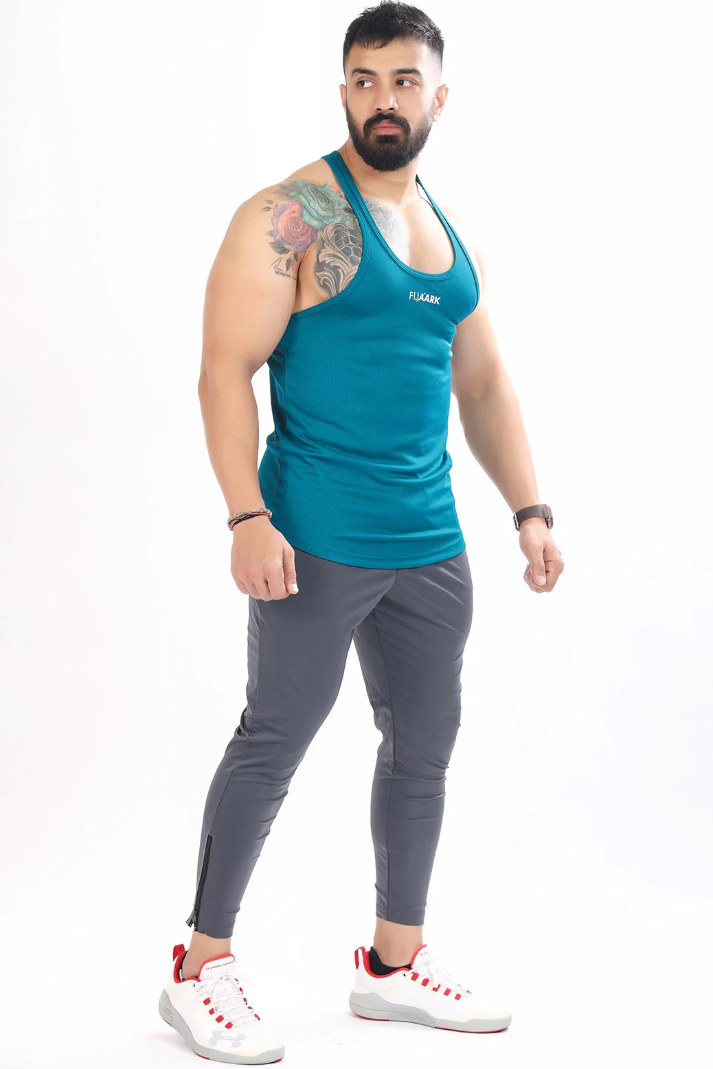 Mesh Stringer Teal - Image 5