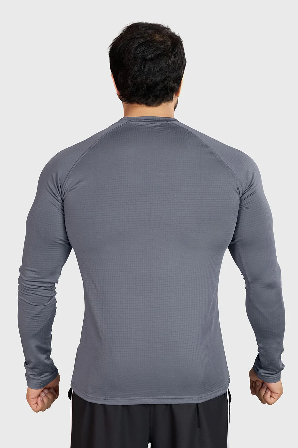 Midnight Fullsleeves T-shirt Light Grey - Image 6