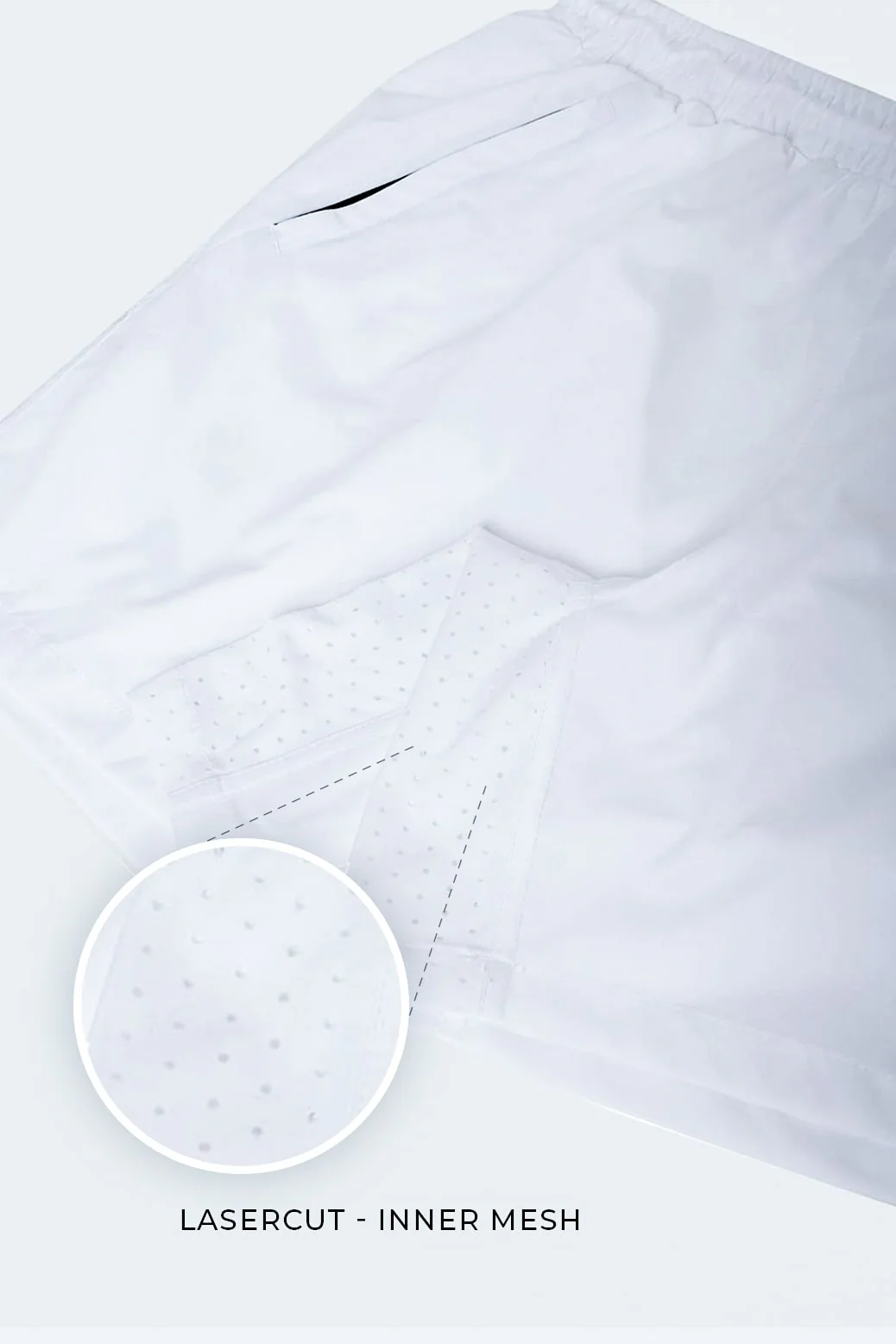 Nova Shorts White - Image 3