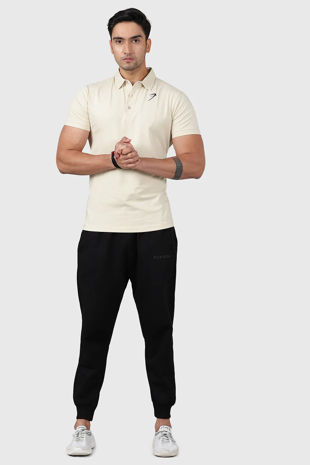 Polo T-shirt Beige - Image 2